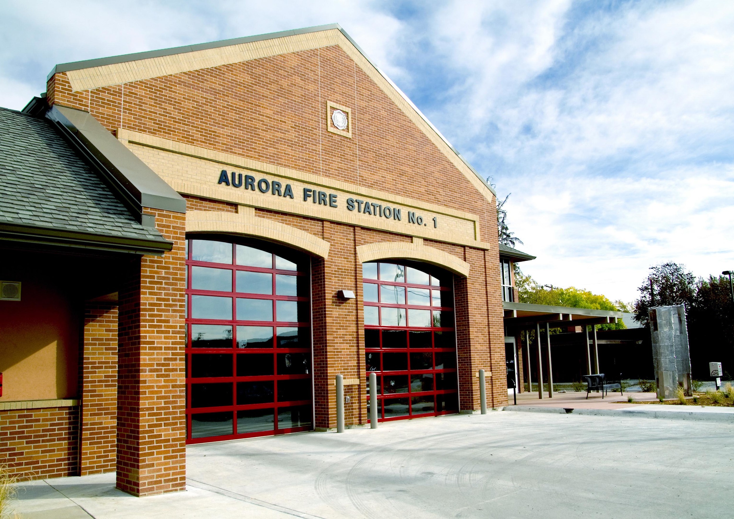 AURORA FIRE STATION NO. 1 - New 14,000 SF fire station and response center. 