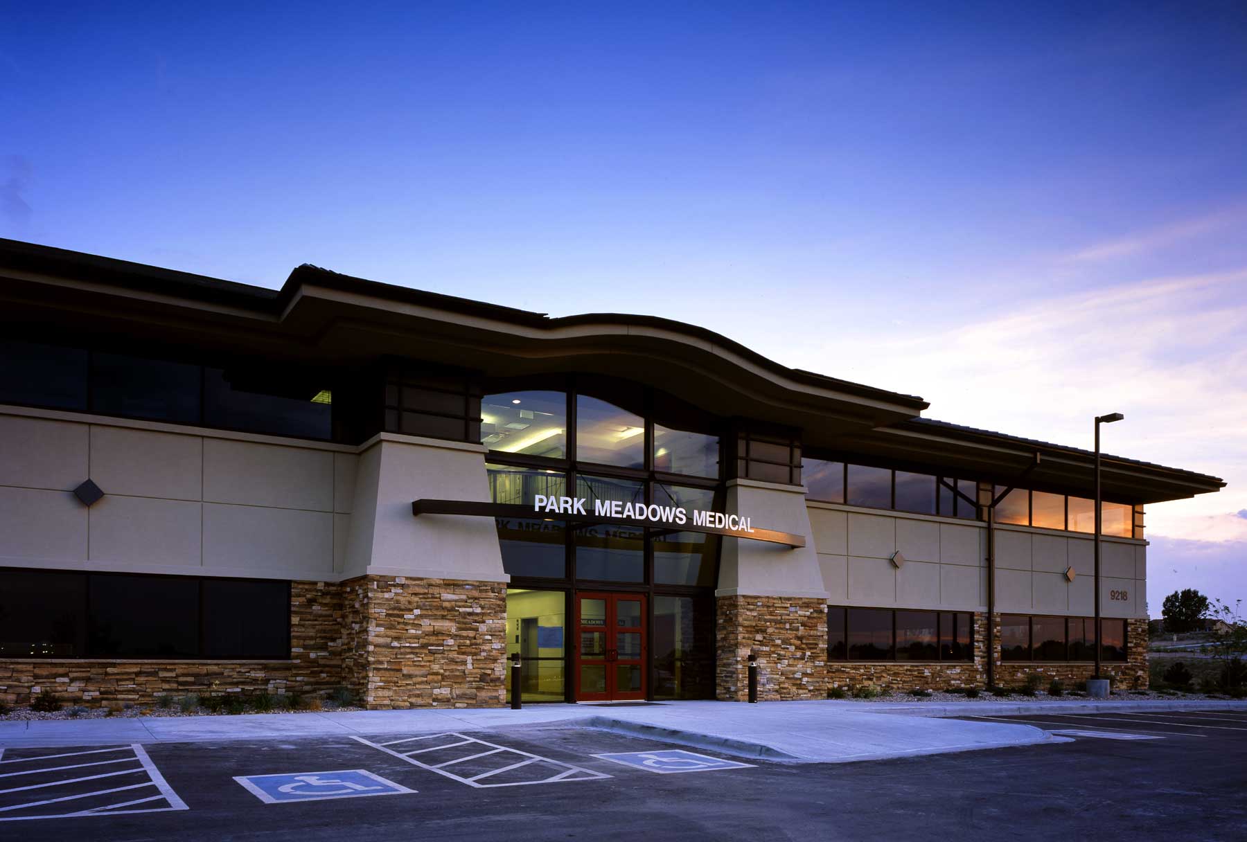 PARK MEADOWS MEDICAL OFFICE BUILDING - Site development and 51,606 SF core and shell.