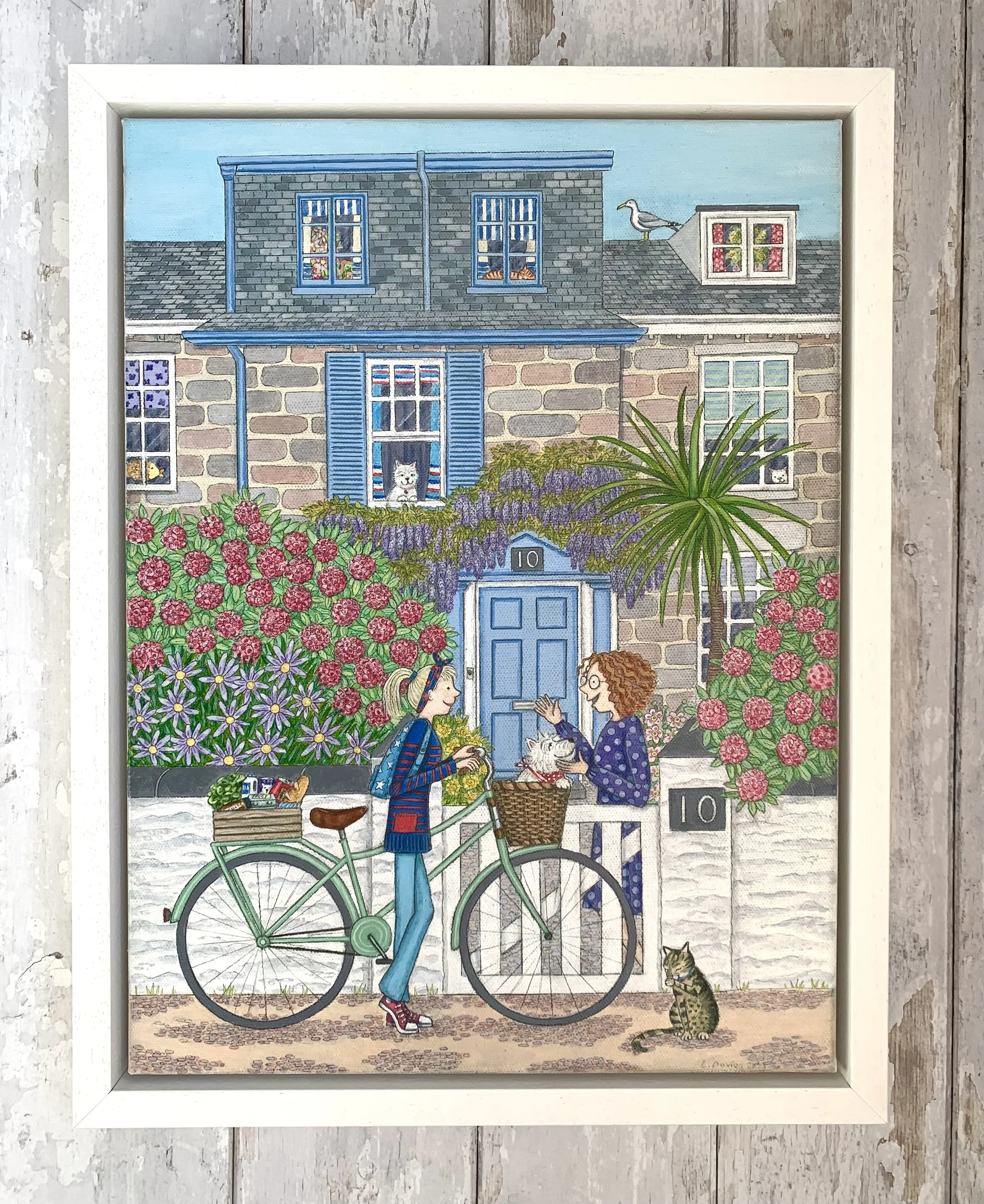 Neighbourly natter framed photo.jpg