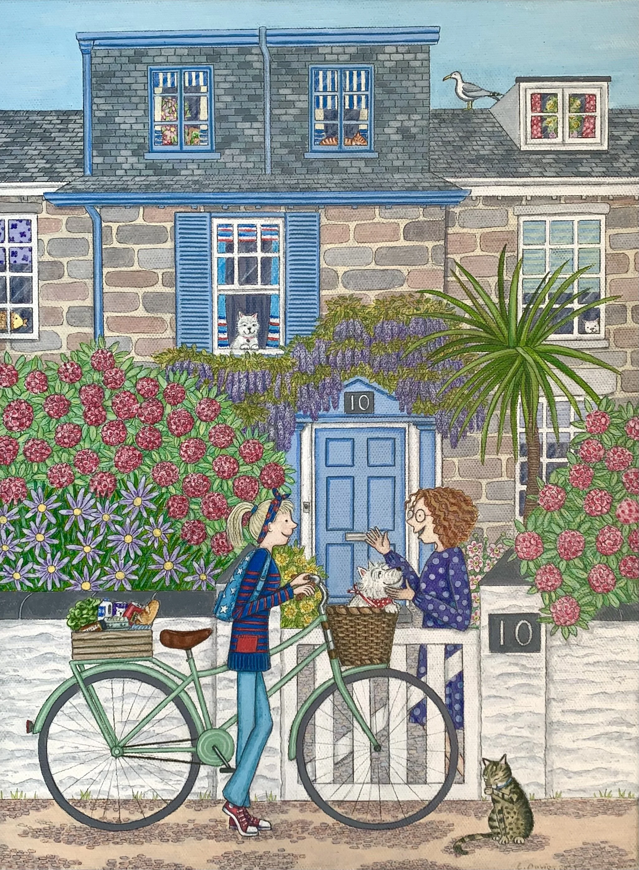 neighbourly natter unframed photo.jpg