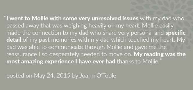 communication with a deceased loved one can help heal a troubled relationship
