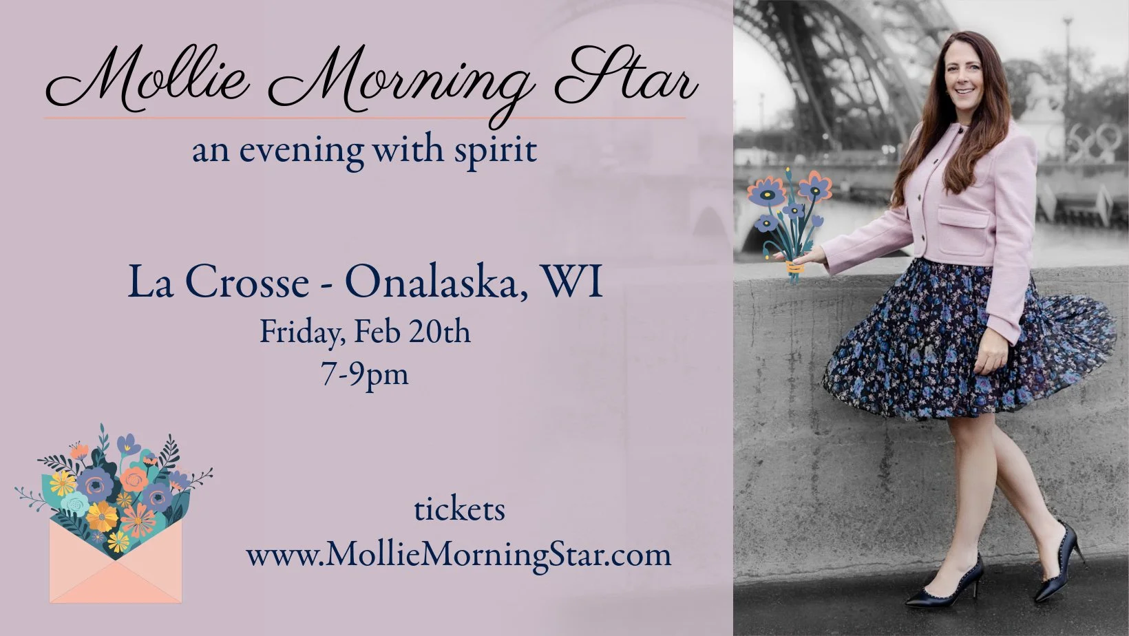  La Crosse - Onalaska, WI: Messages from Spirit with Wisconsin Psychic Medium Mollie Morning Star