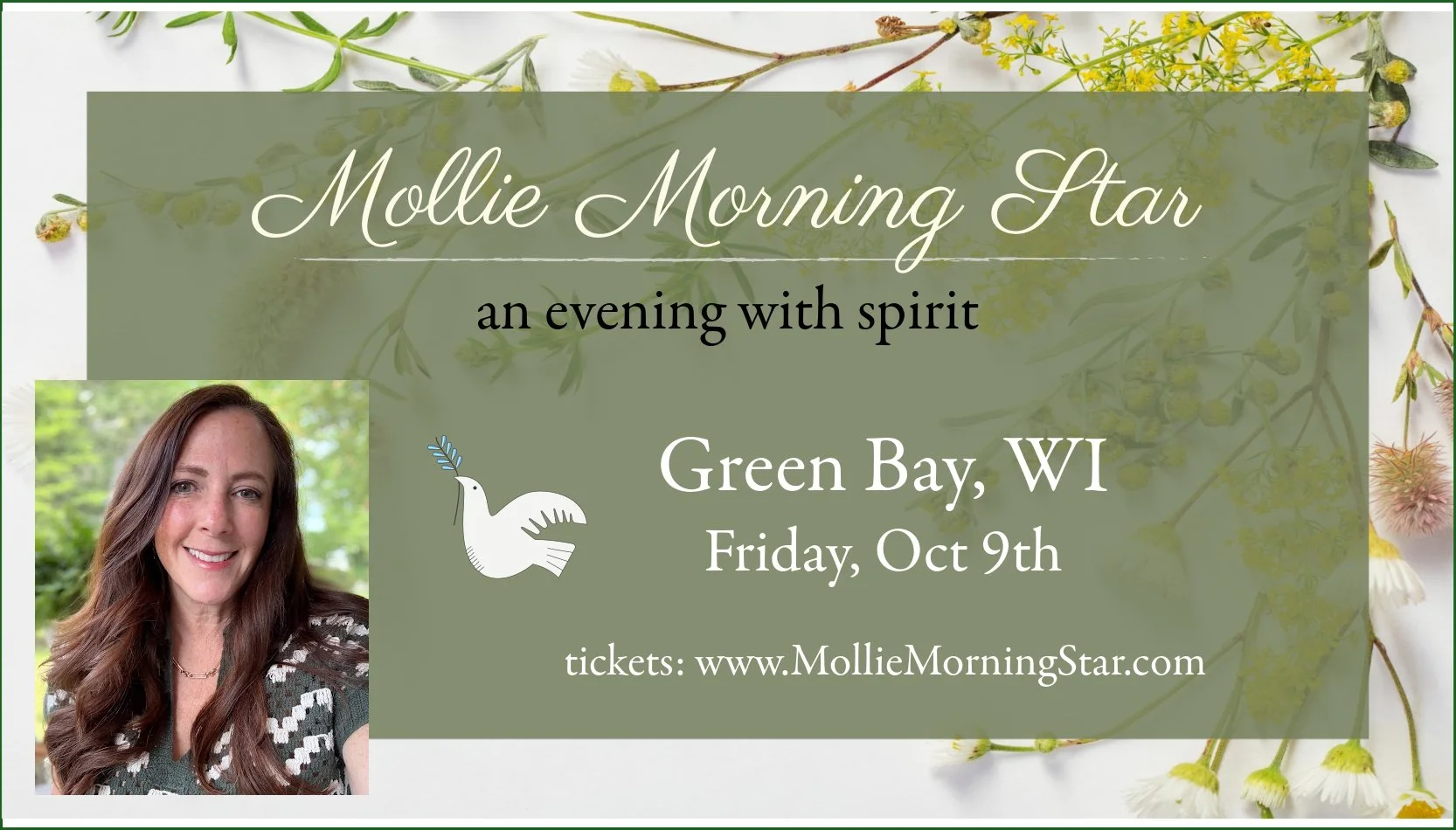 Green Bay - An Evening with Wisconsin Psychic Medium Mollie Morning Star