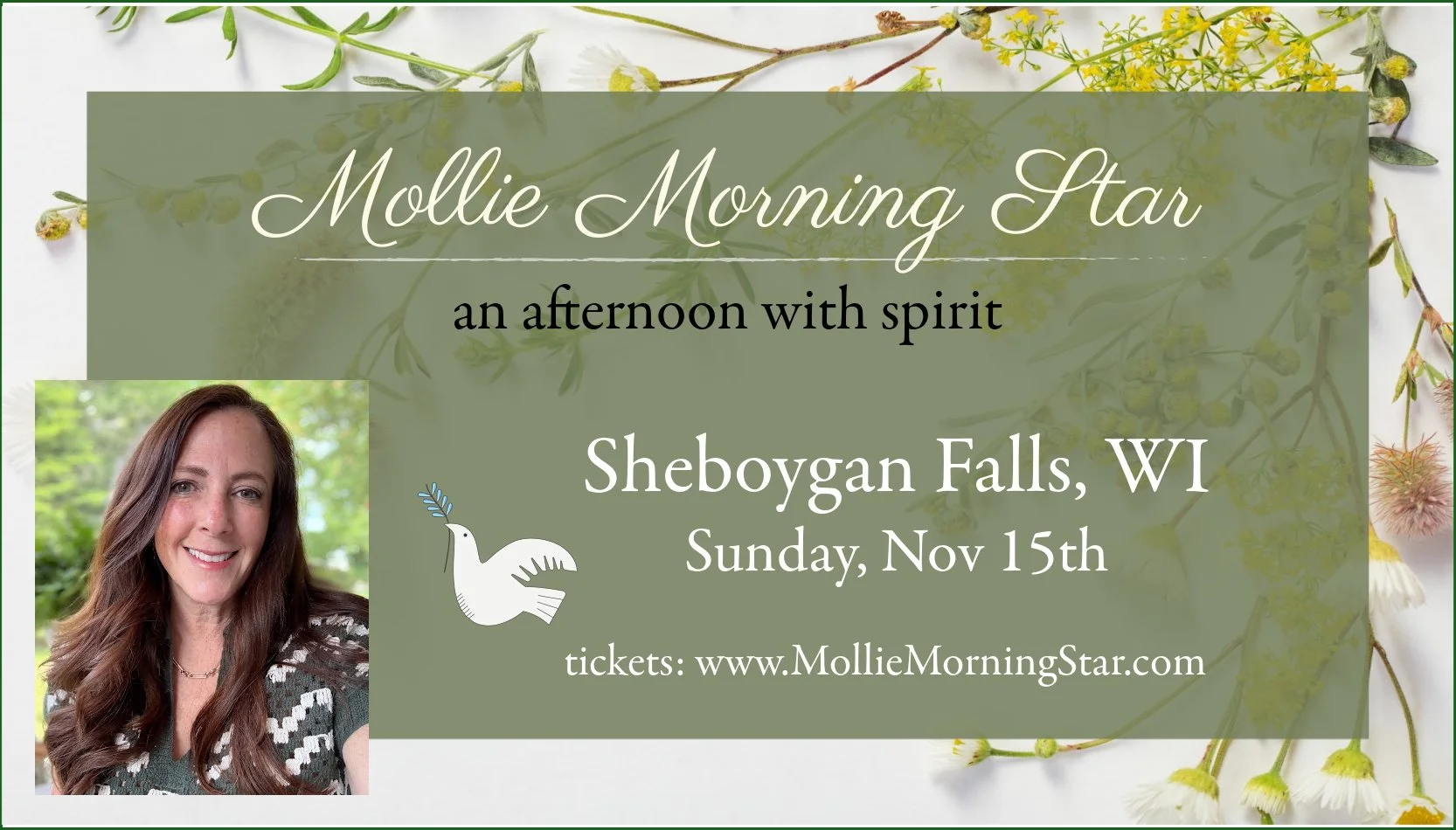 Sheboygan Falls - An Afternoon with Wisconsin Psychic Medium Mollie Morning Star