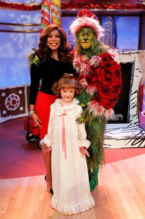 Abigail as Cindy Lou Who on The Wendy Williams Show