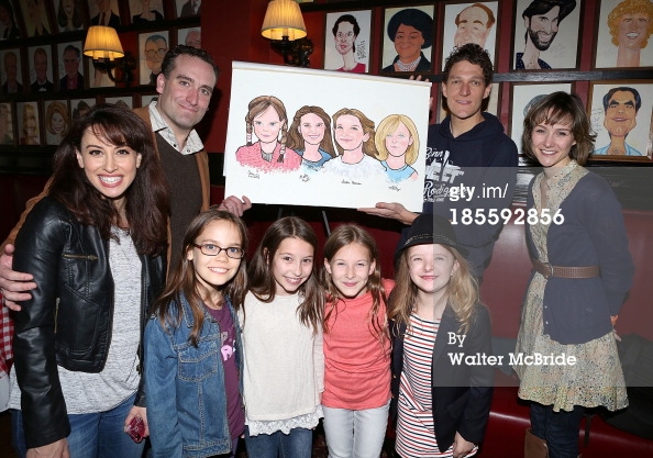 The Matildas' Caricature Reveal at Sardi's