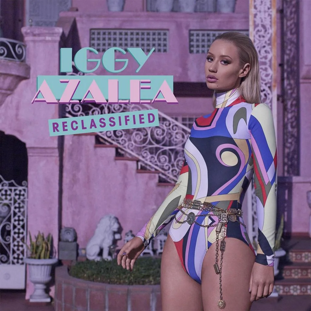Iggy Azalea "Reclassified" album cover (Def Jam Records).