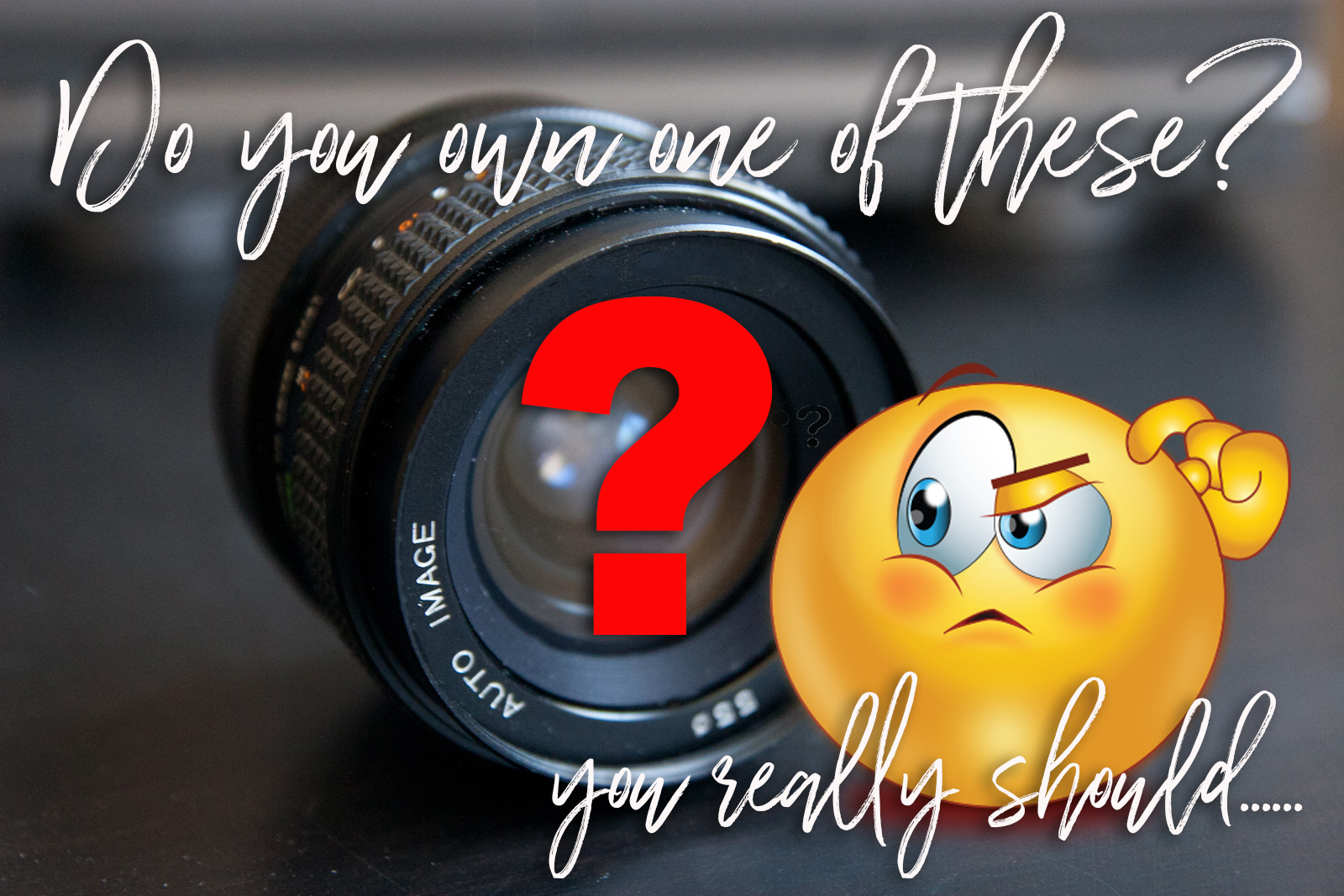 Do you own one of these? A nifty fifty is a must for any photographer!