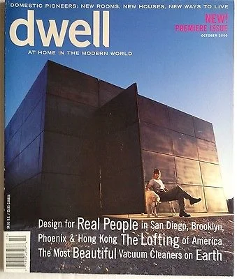Premiere issue, Dwell magazine, October 2000