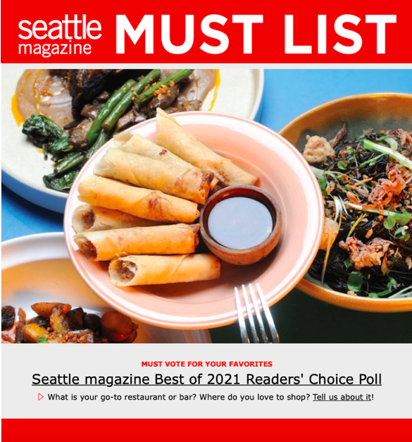 Support Fix Salon in Seattle Magazine Best of 2021 Readers' Choice Awards!