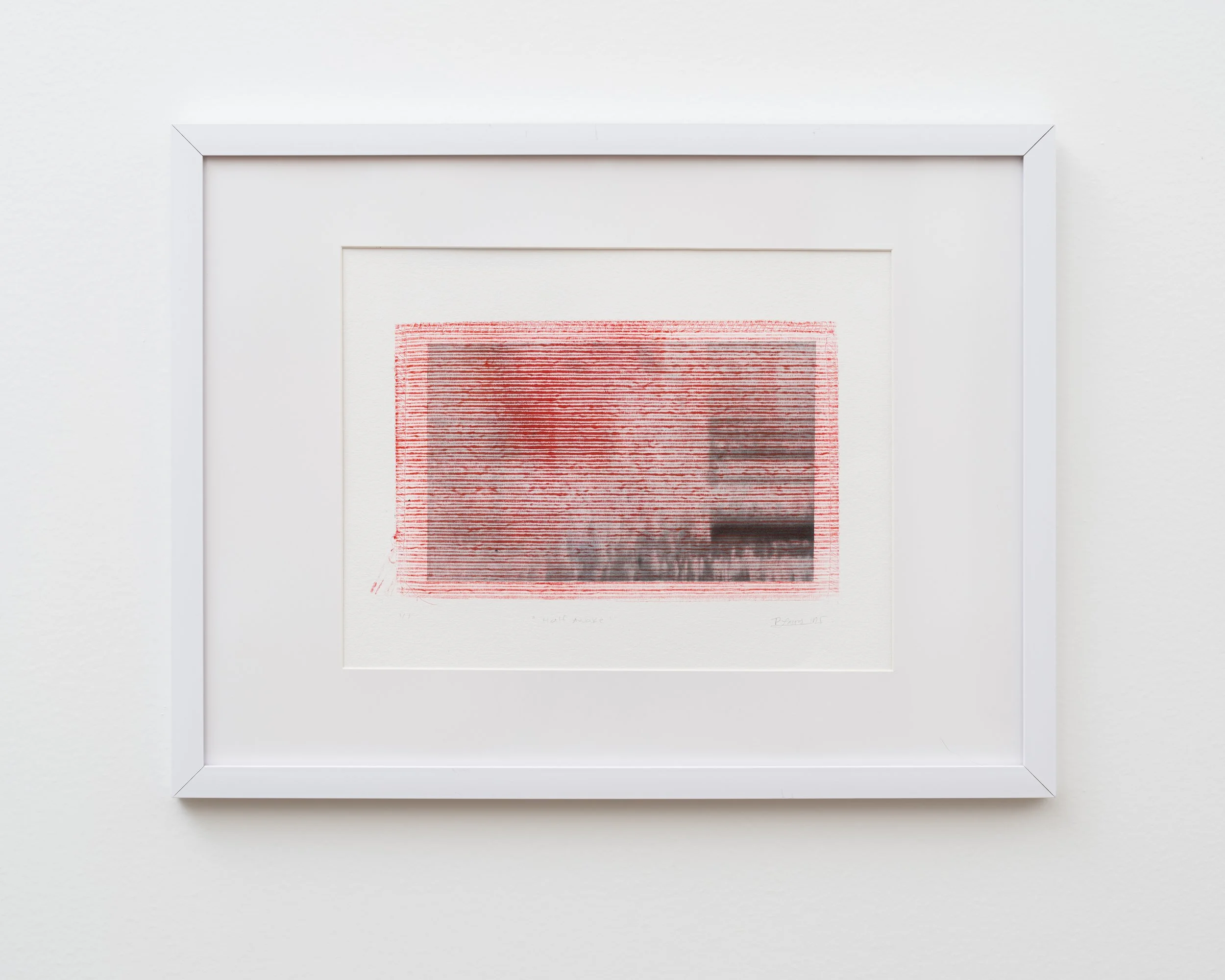 Half Awake
Photopolymer intaglio and collagraph
15 x 11 in
2025
Photo: Farfar Studio
