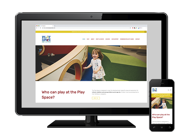 Website Design: PlaySpace, Auburn NY