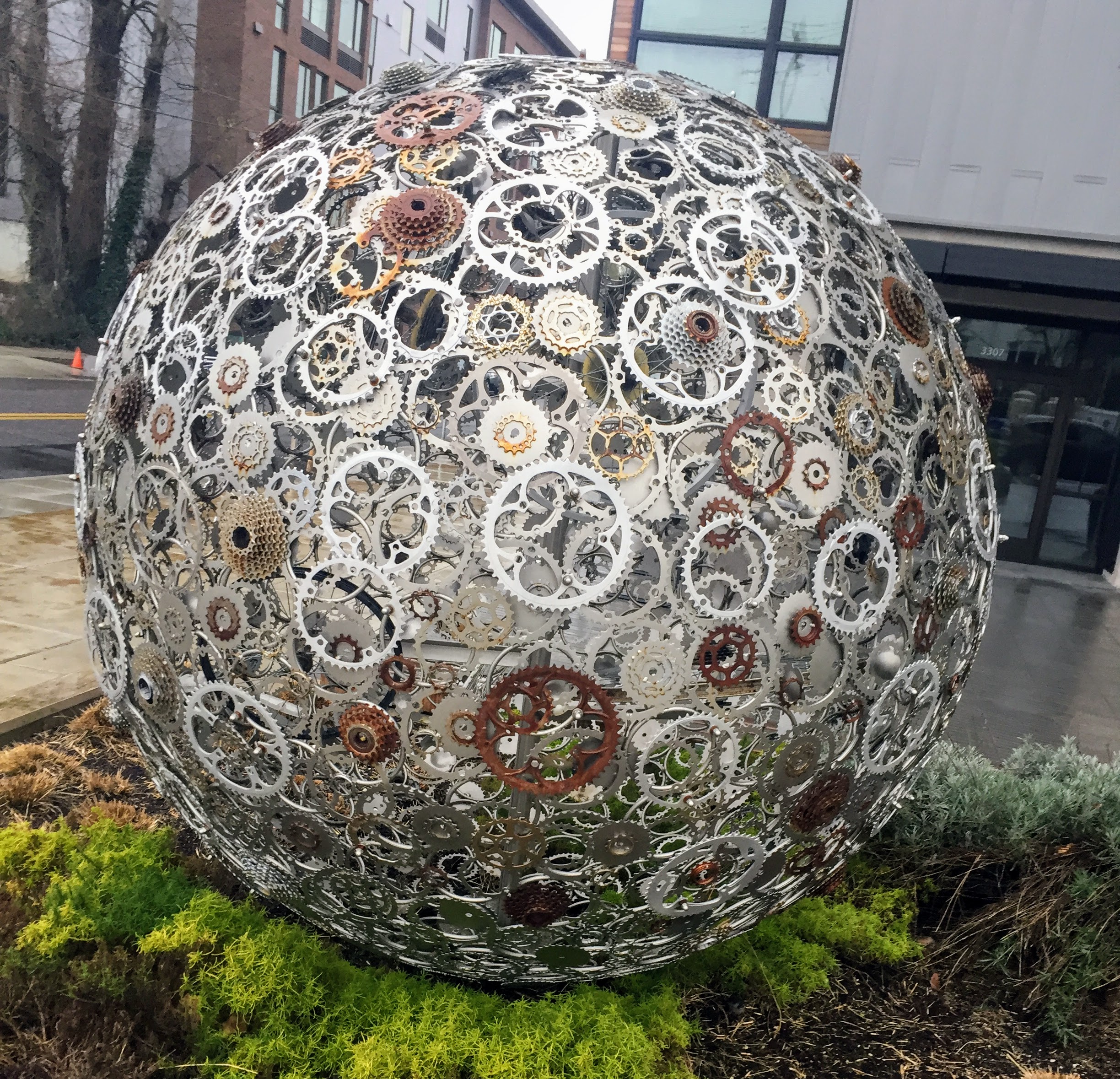 On one of my walks - it reminded me of a cool steampunk white blood cell.&nbsp;