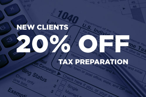 20% off for new clients.