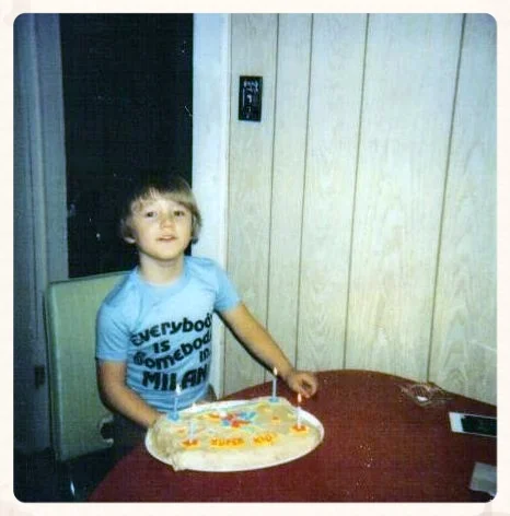 Me on my 4th Birthday