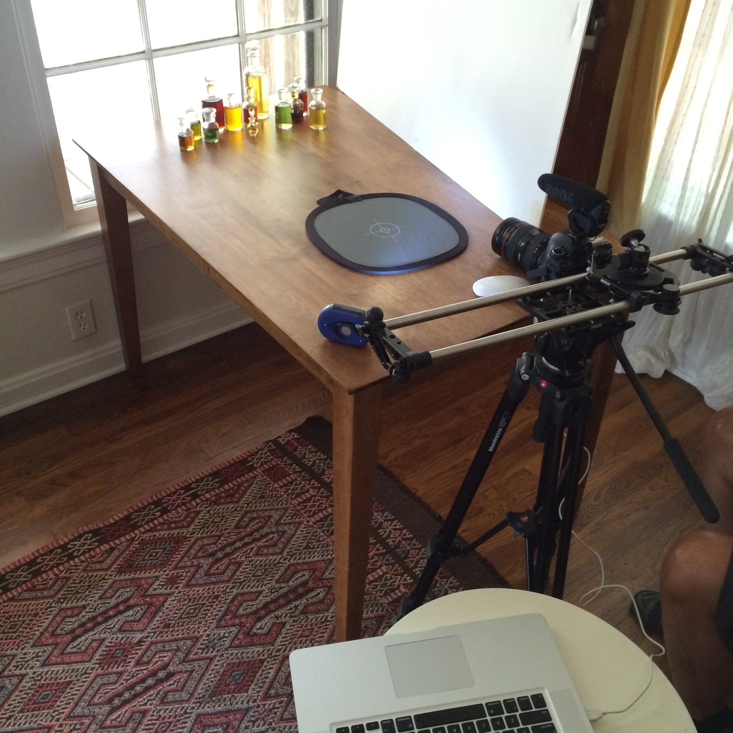J.Hannah Co. Studio during video shoot