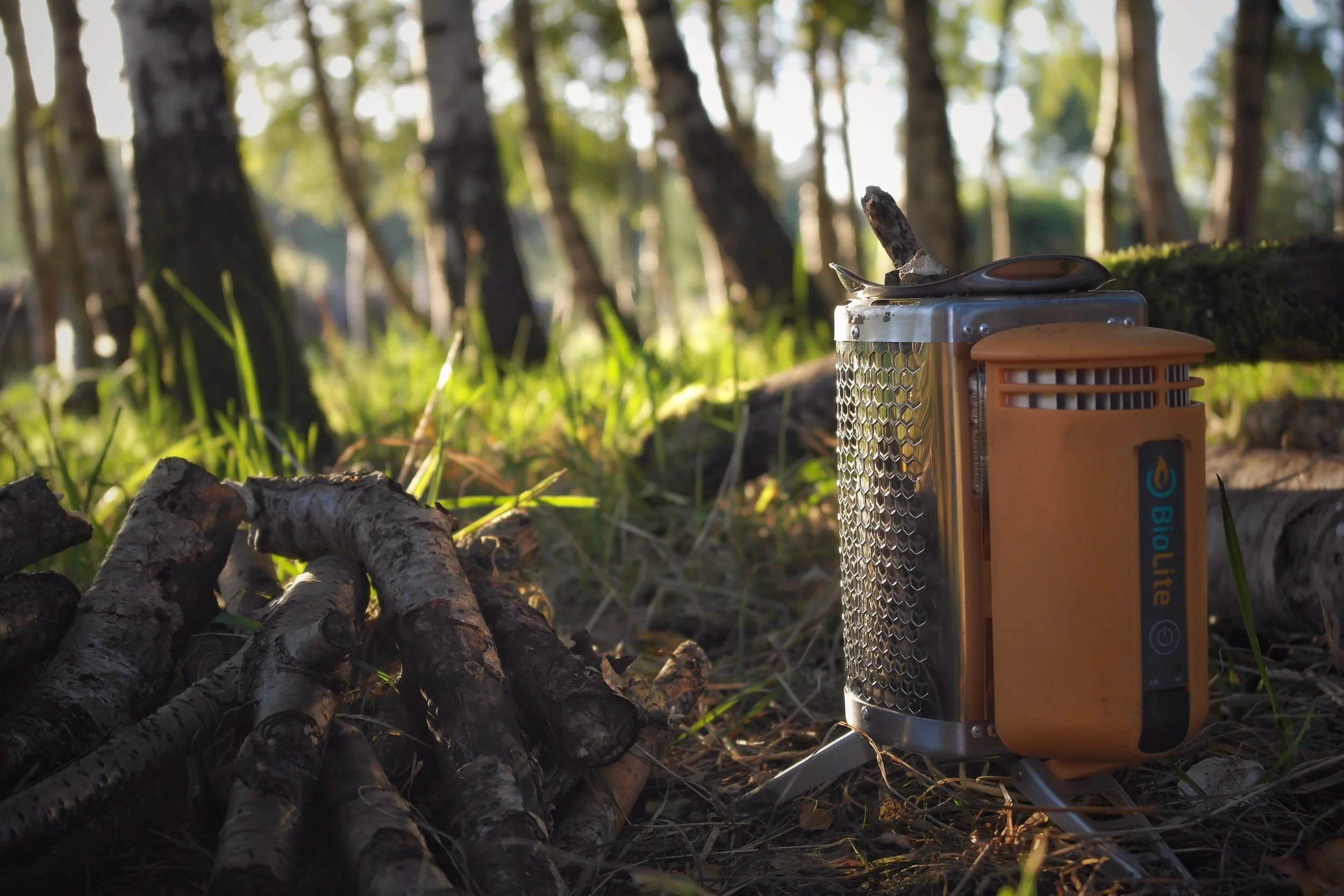 The Biolite Camping Stove. Unedited.