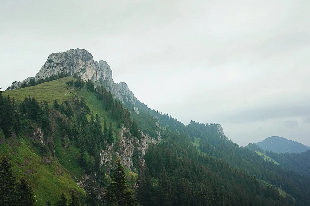 Bavarian Mountains in Germany. Provide an amzing location for hiking and exploring.