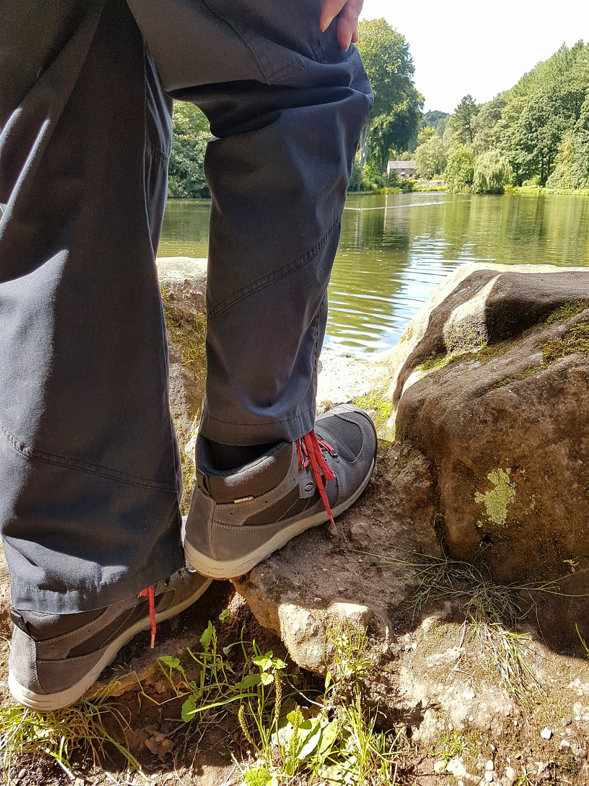 A great sole that enables perfect grip on rocks.