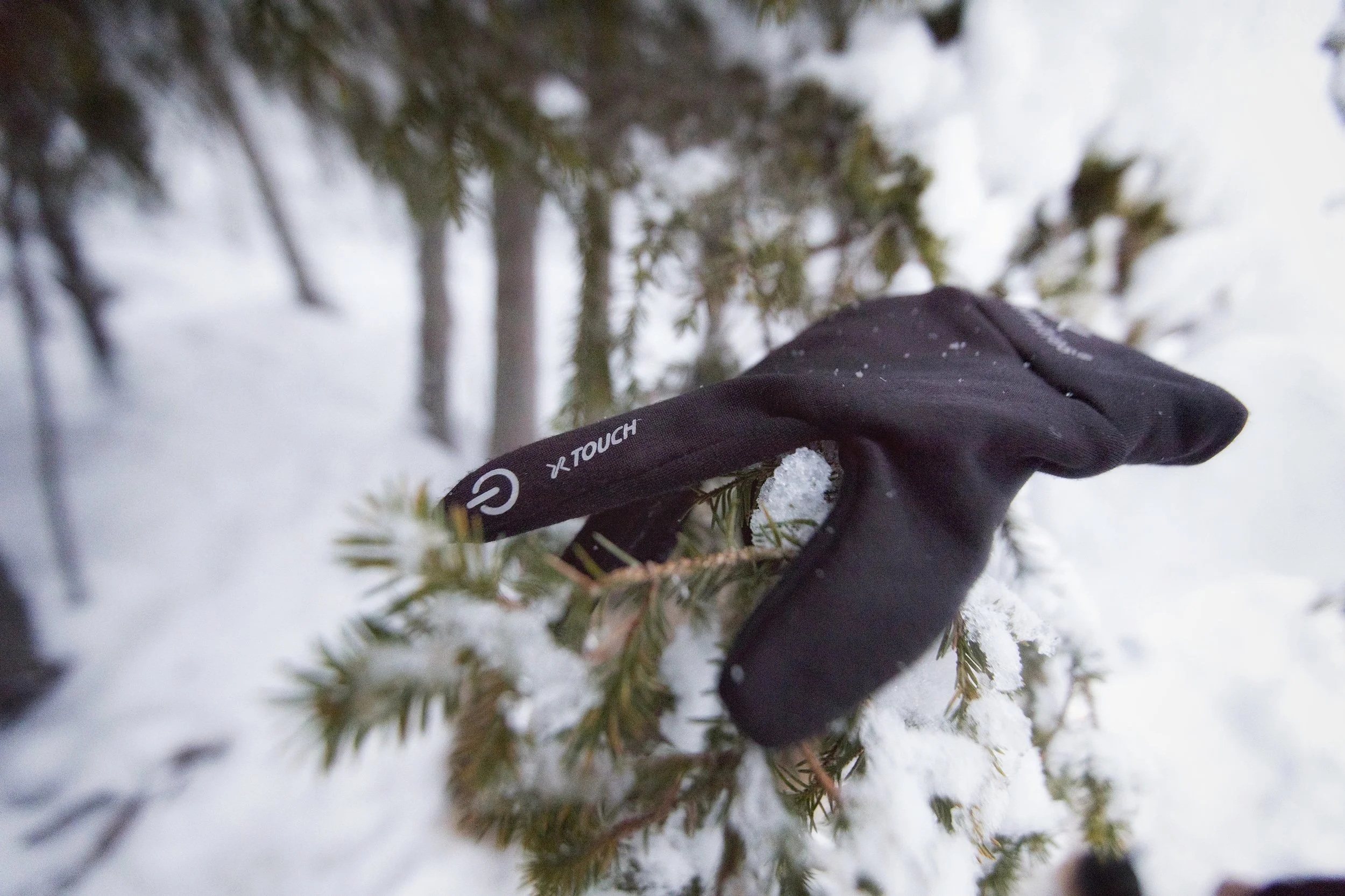 The X Touch is a superb feature, as it allows you to use the glove and function as normal. Especially, with the use of mobile devices.