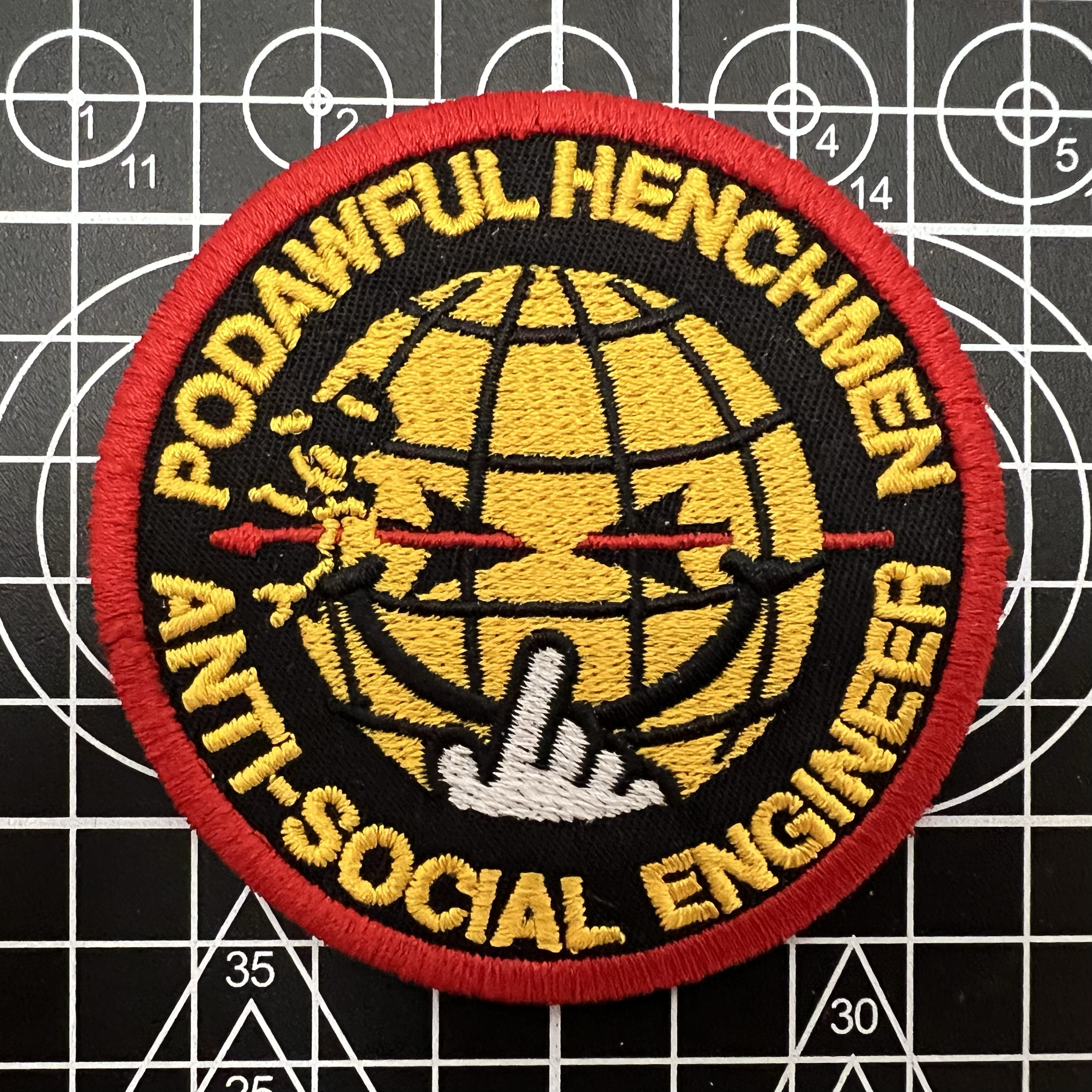 PODAWFUL 【HENCHMEN】 PATCH