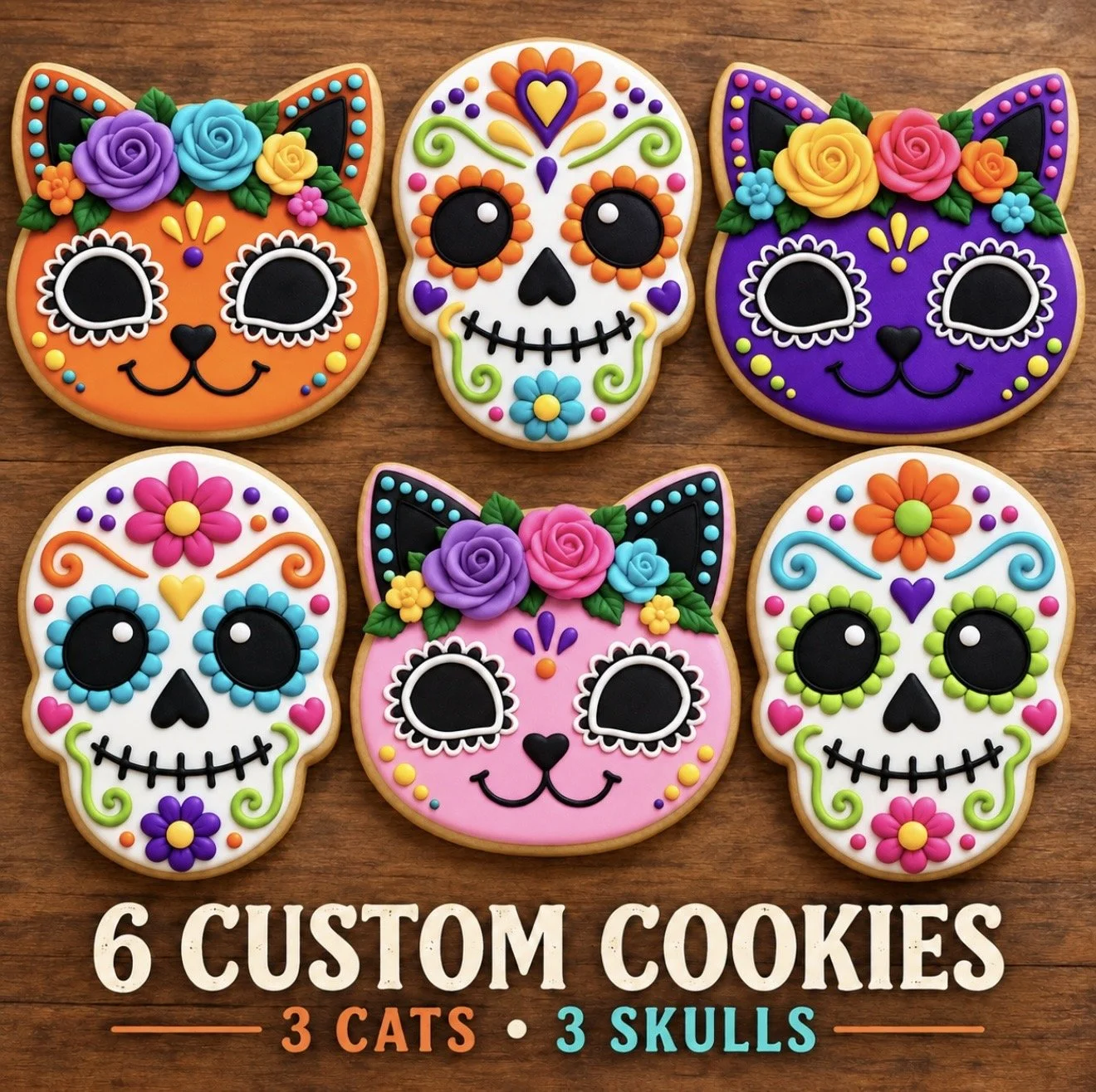 Dia de Los Muertos cookie class Oct 20 @ 6:45 p.m.