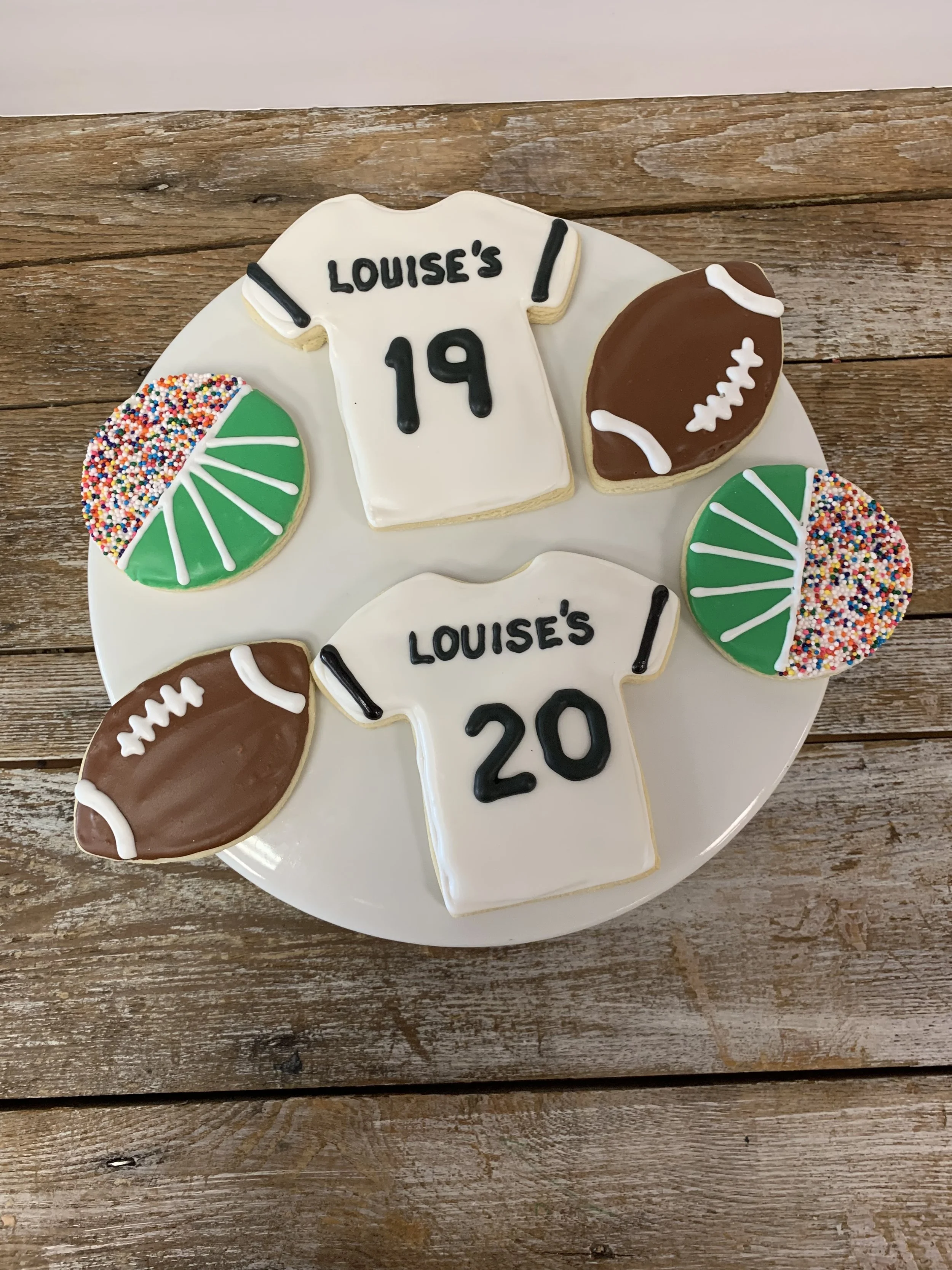 KIDS ONLY Football Cookie Class June 11 9th walk ins 11-3