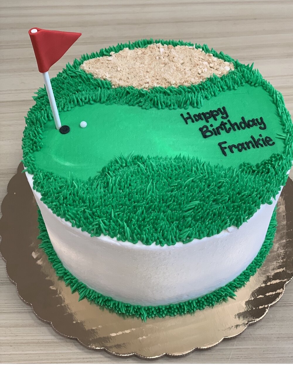 Golf Cake — Louise\'s Cakes & Supply