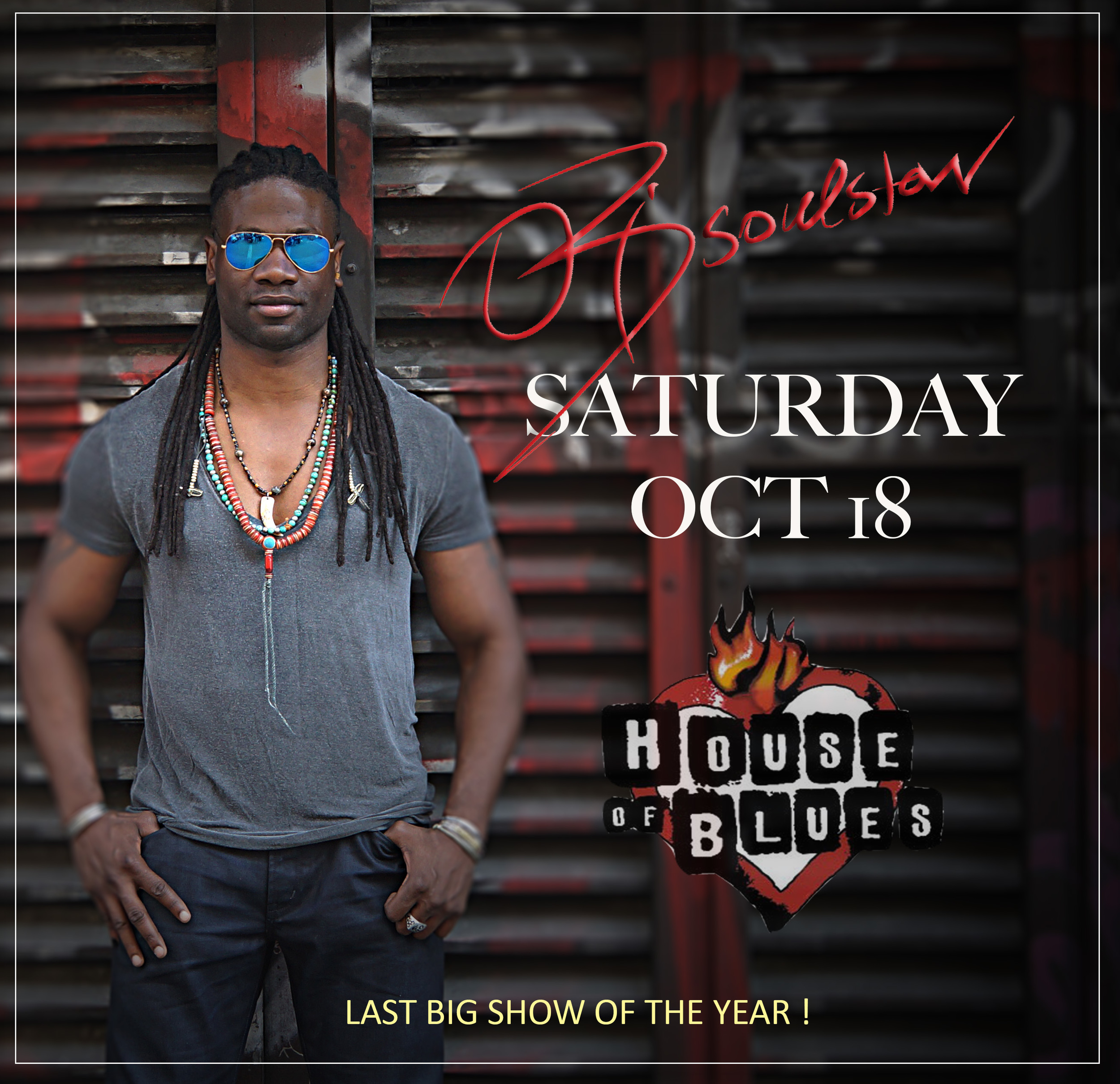 HEADLINING HOUSE OF BLUES CHI.