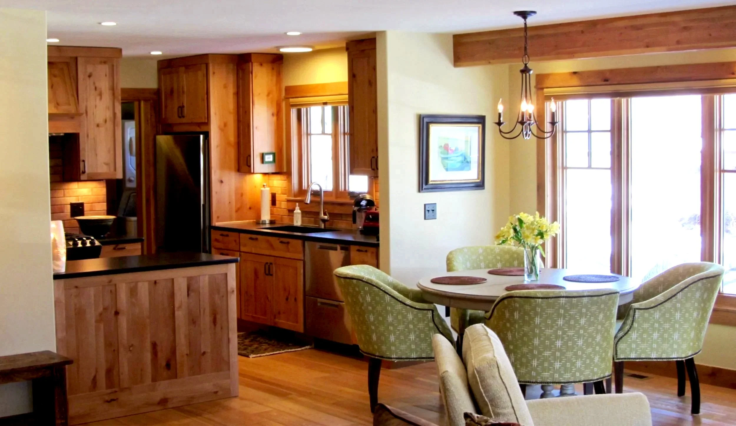 Living/Dining, Whitefish Residence