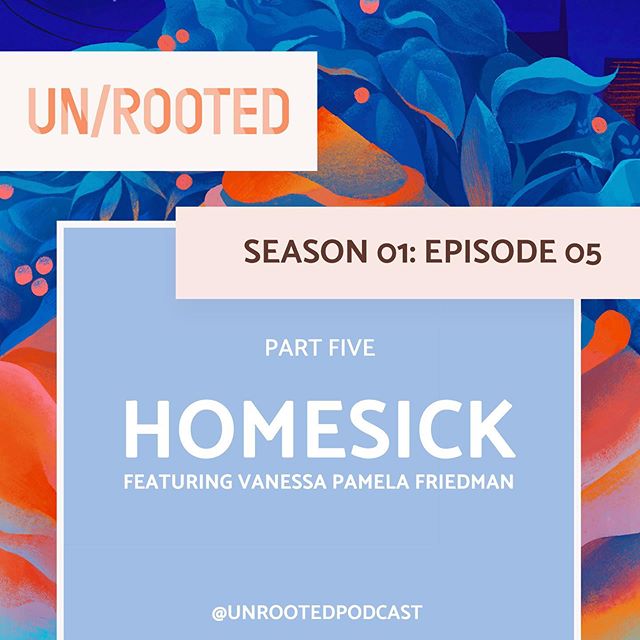 🎧✨ New Podcast episode!
&bull;
This weekend the 5th episode of @unrootedpodcast came out. It&rsquo;s all about Homesickness: I move into my NYC apartment along with waves of homesick grief, I talk with my sister Shelly @shellyblacketer about the var