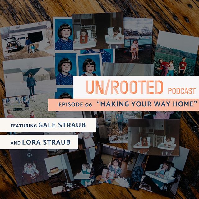 If you haven&rsquo;t already noticed, a new episode of @unrootedpodcast released this past Thursday! I got to interview twin sisters @galestraub and @emoshitstorm and weave parts of their stories together in an episode that highlights that home can b