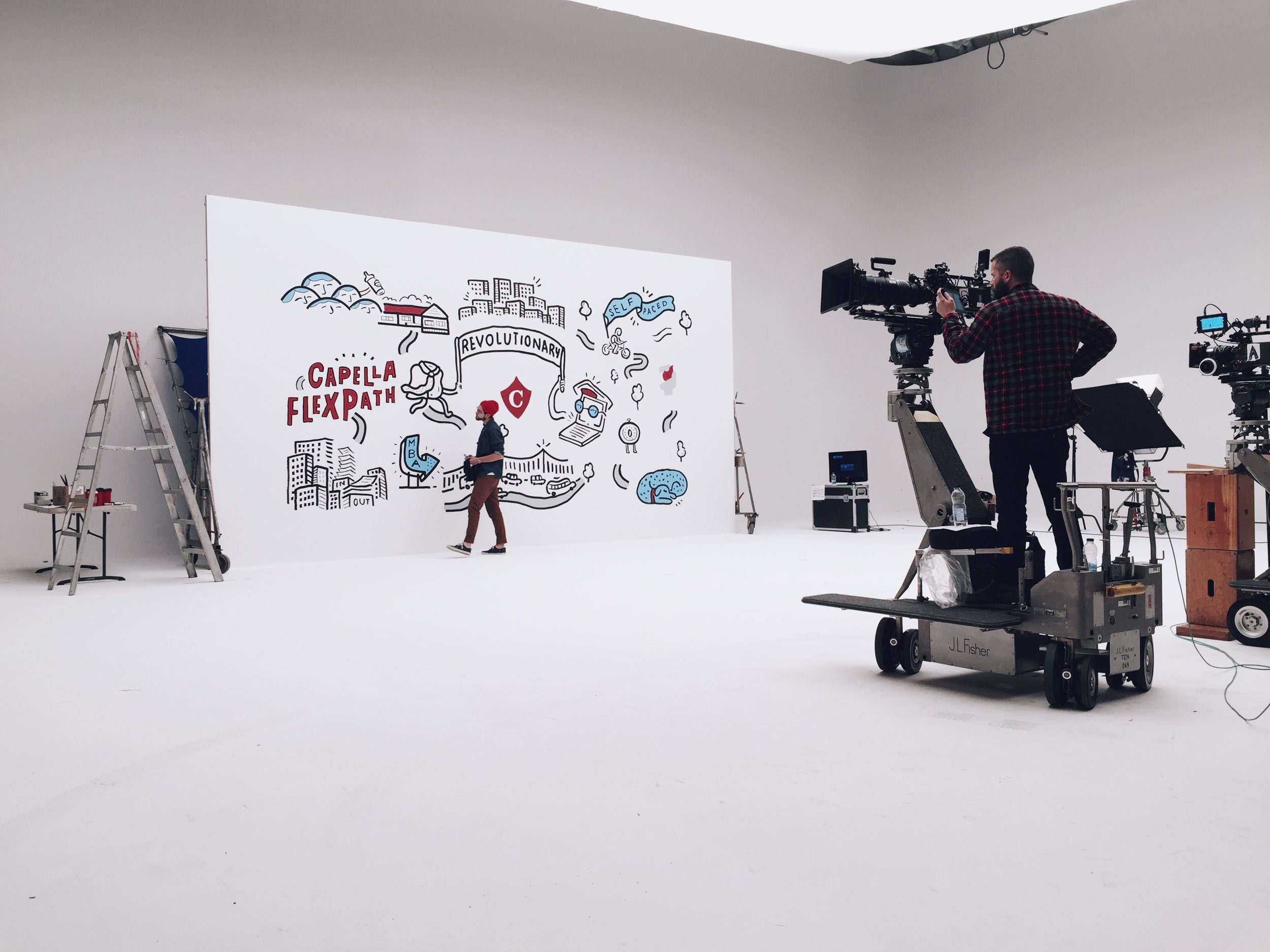 Mural for Capella University by Kyle Steed