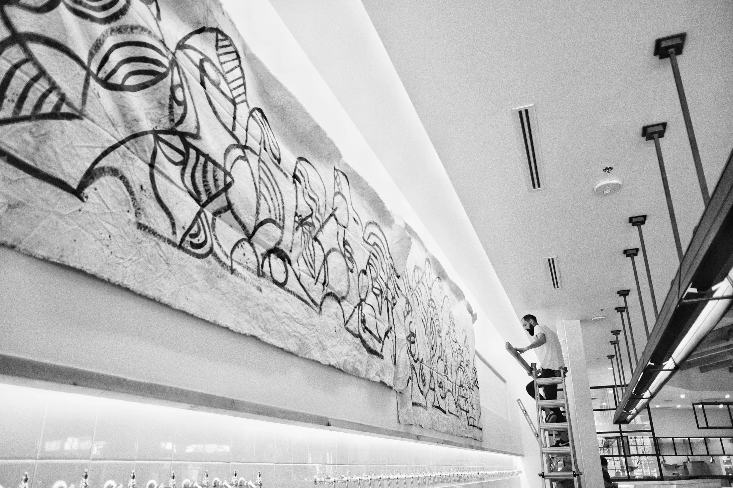 Original Painting in 60 Vines Uptown by Kyle Steed