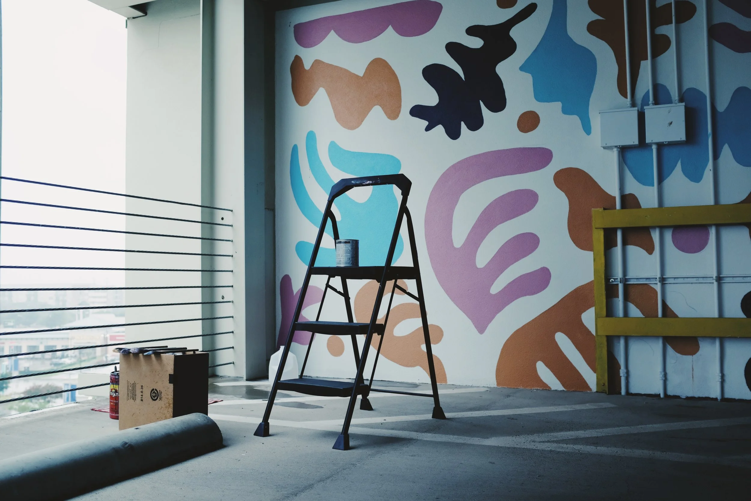 Mural Details at Westbend FW by Kyle Steed