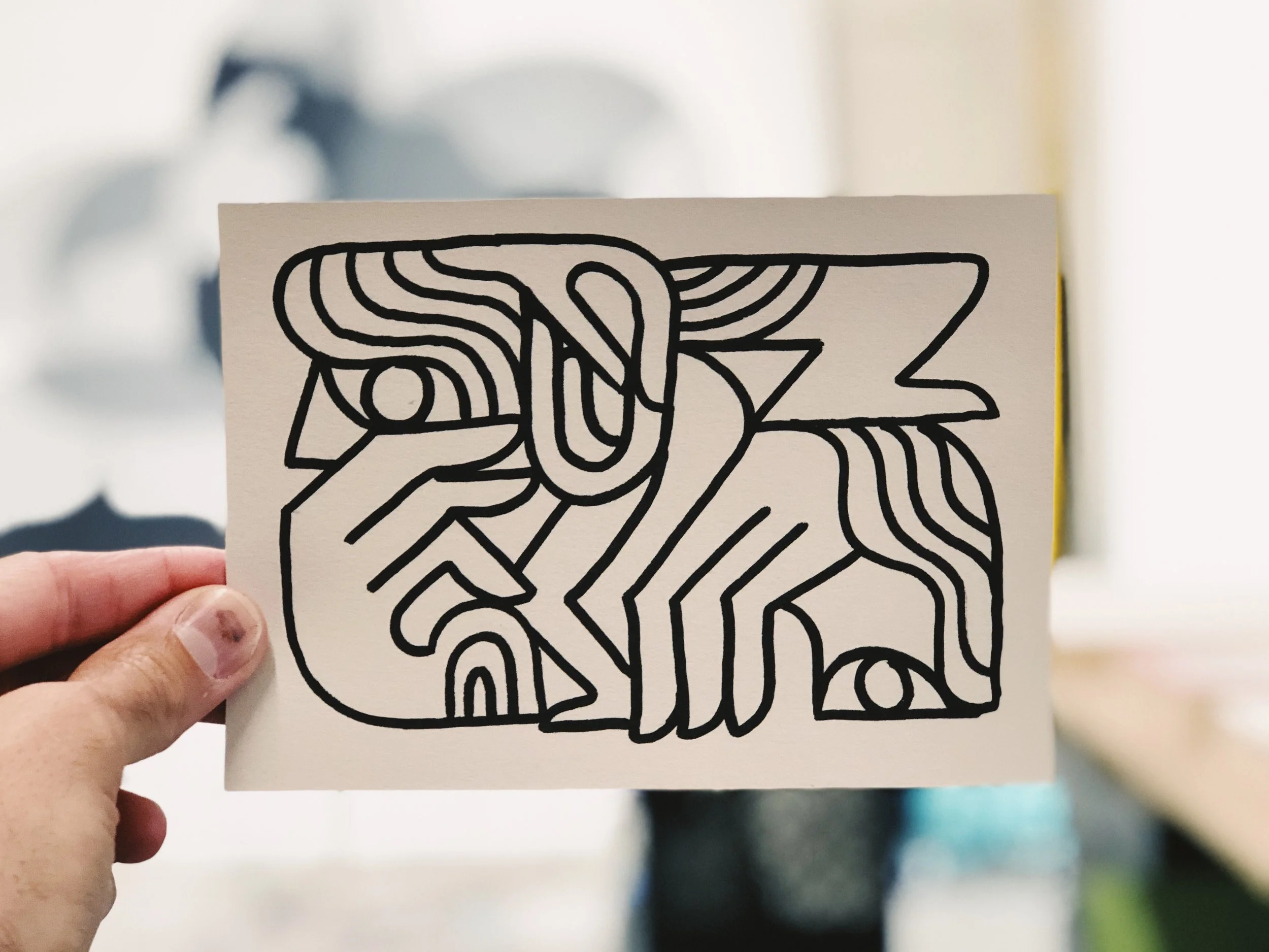 Freehand Drawing by Kyle Steed