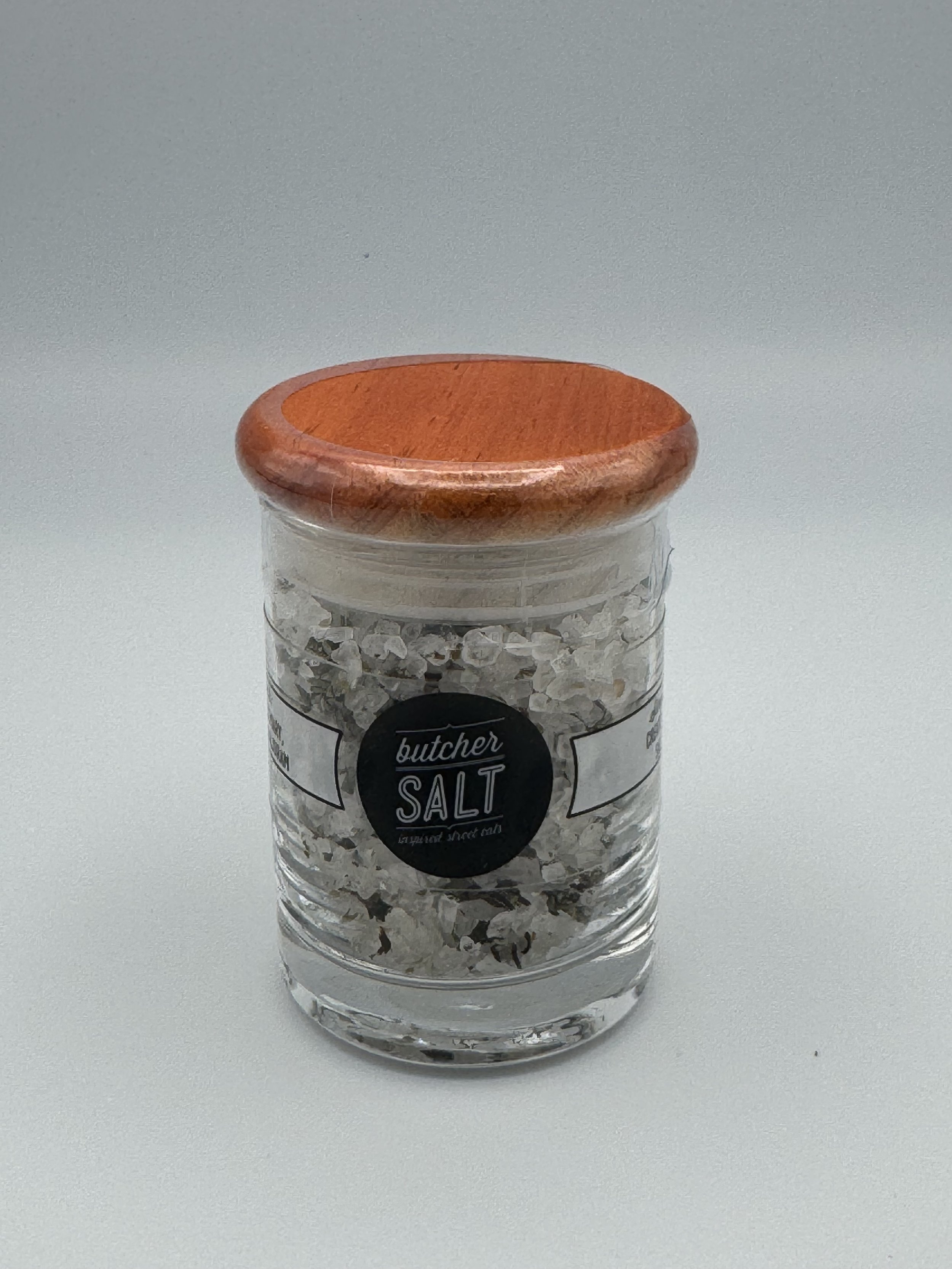 Coarse Butcher Salt Jar