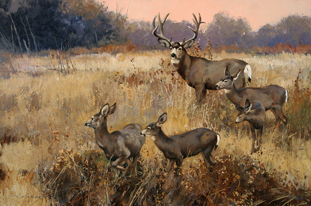 “Family Man” 24 x 36 Oil