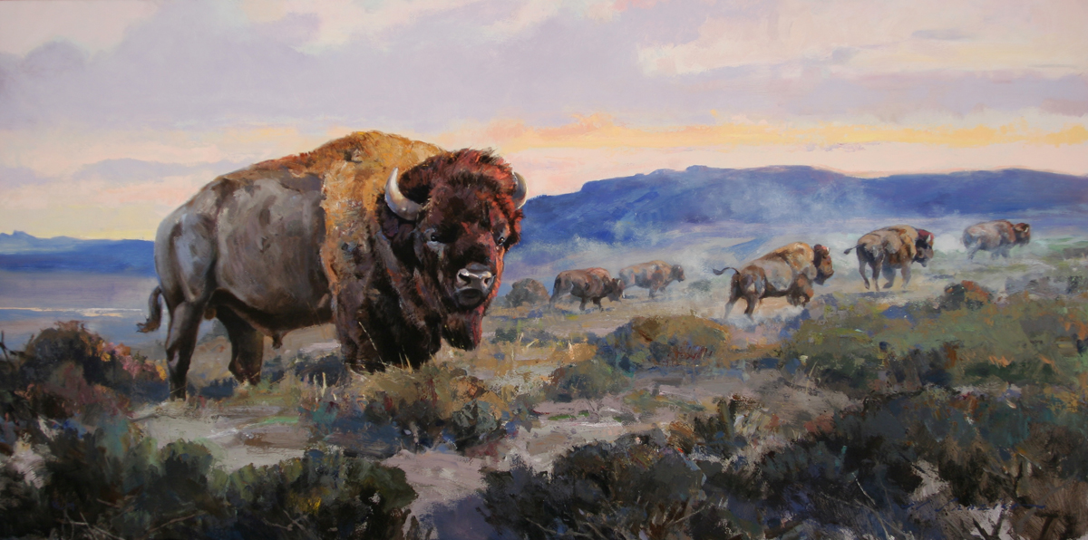 “Free To Roam” 24 x 48 Oil