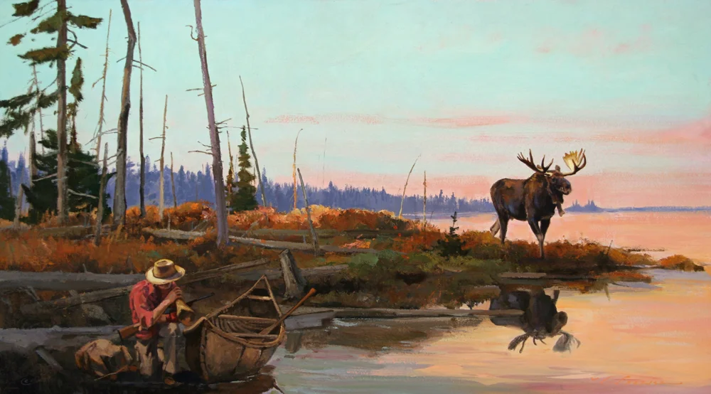 “The Deception” 20 x 36 Oil