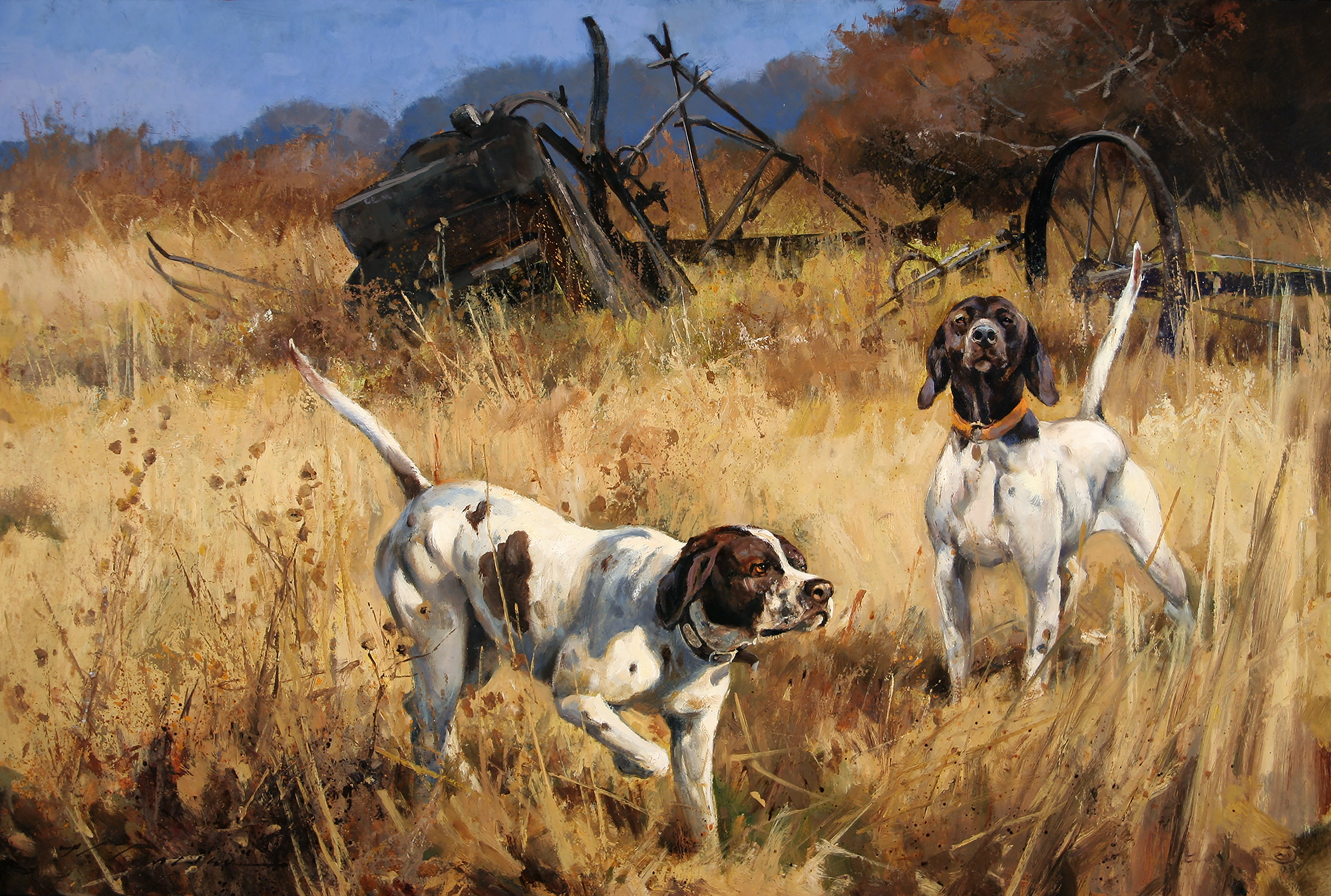 "Working the Land" 24 x 36 Oil