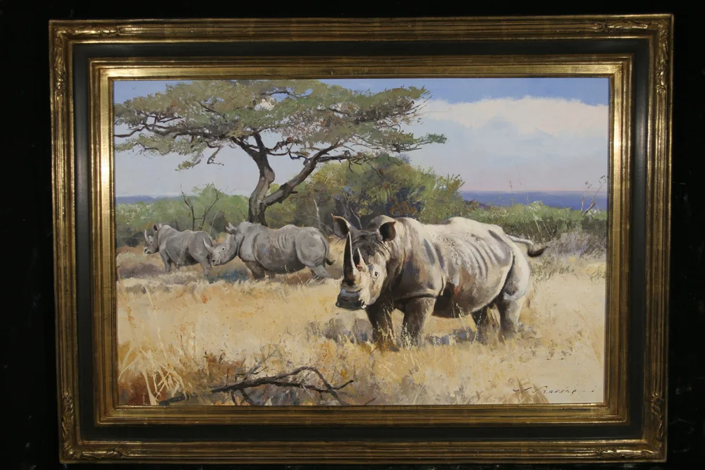 "Rear Guard" 24 x 36 Oil (Artist Collection)