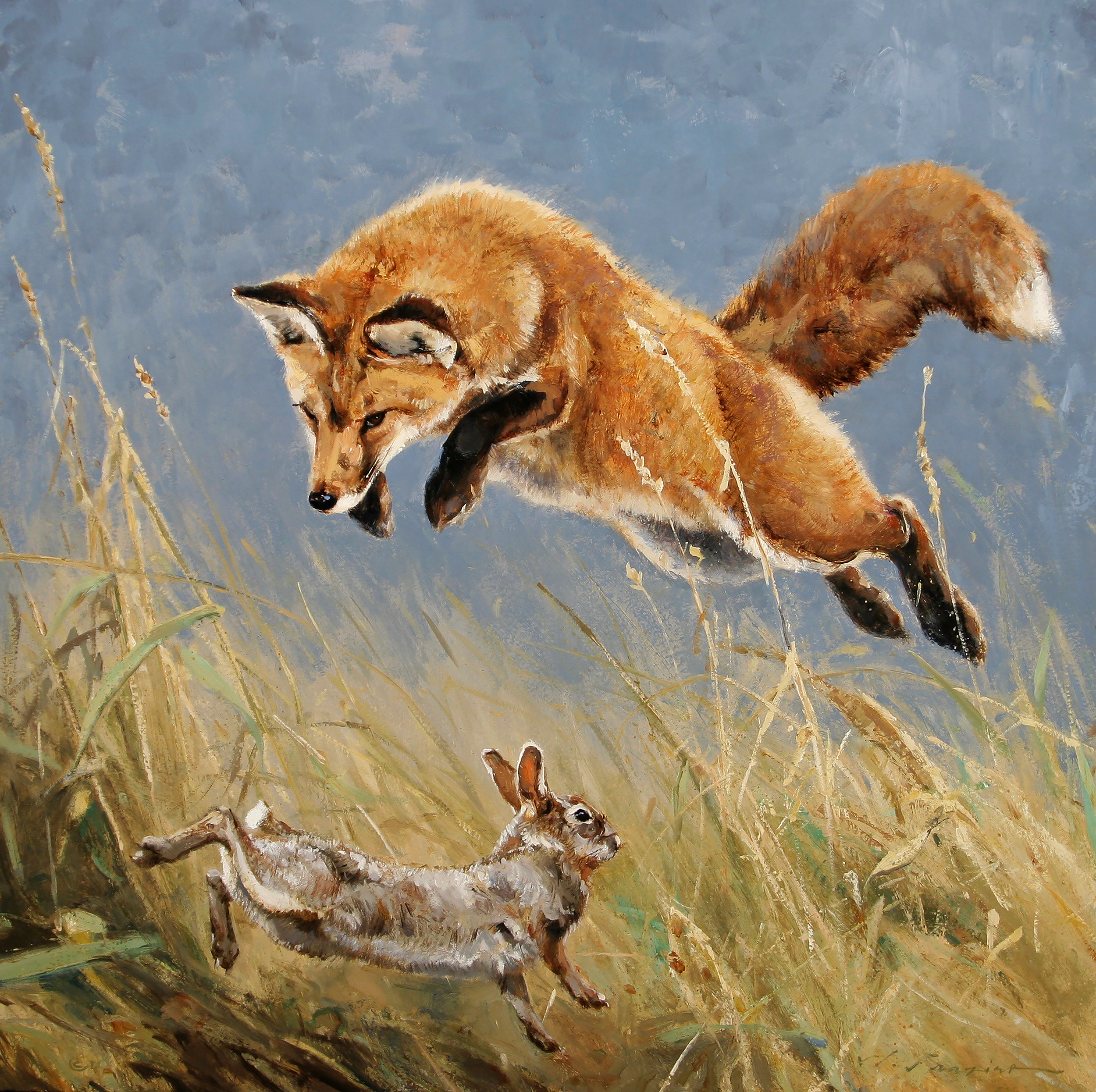 "Dance of Life" 24 x 24 Oil