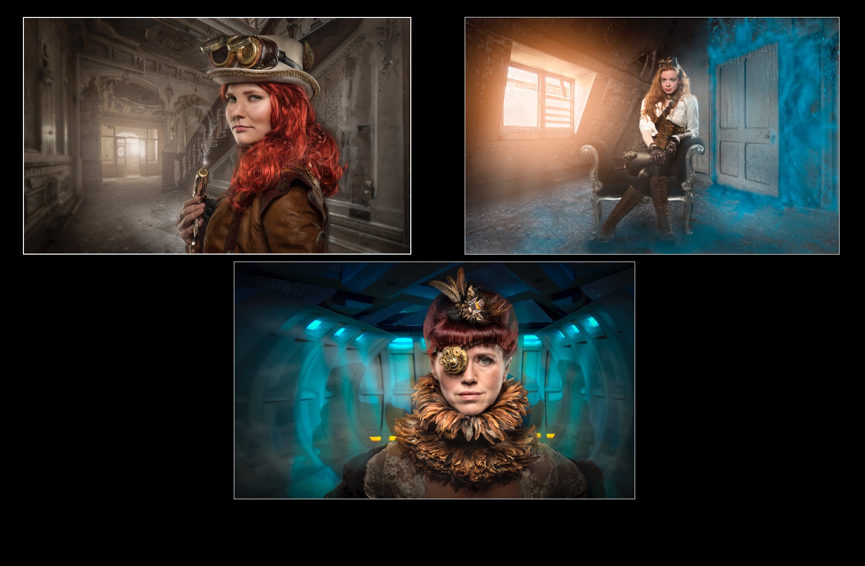 Ladies of Steampunk - Commended - Colour Print