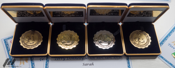 BPE Award Medals