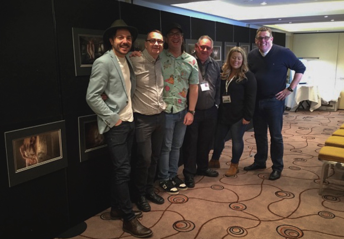 Judges after the award was made.