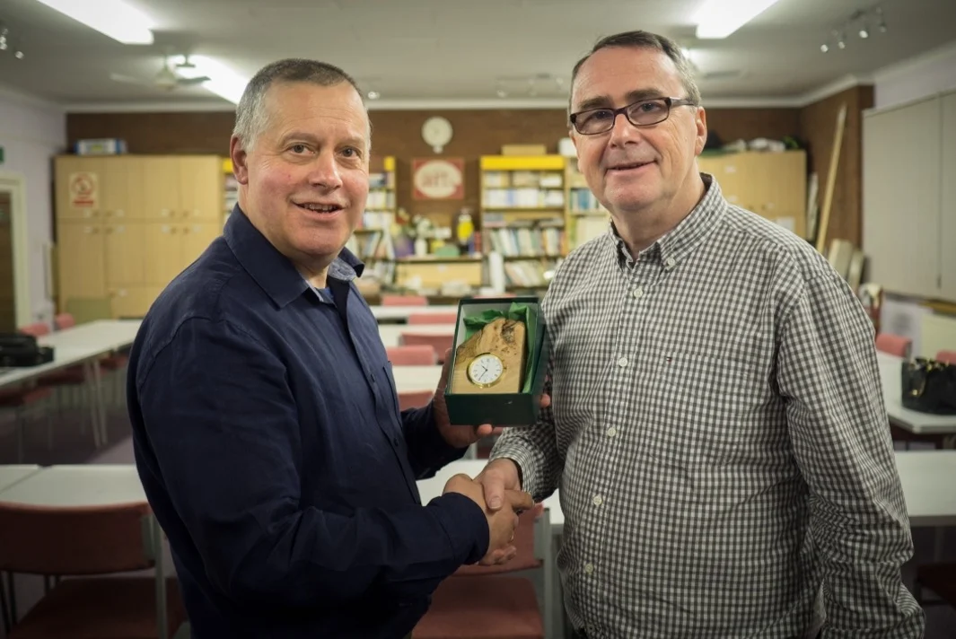 President of The IOM PS Tony Curtis