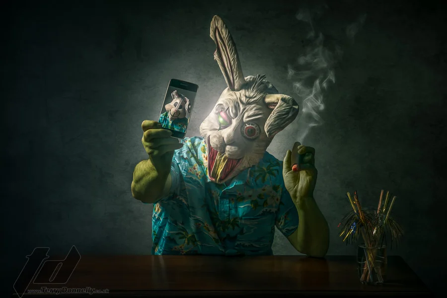 Selfie Rabbit - RPS Ribbon