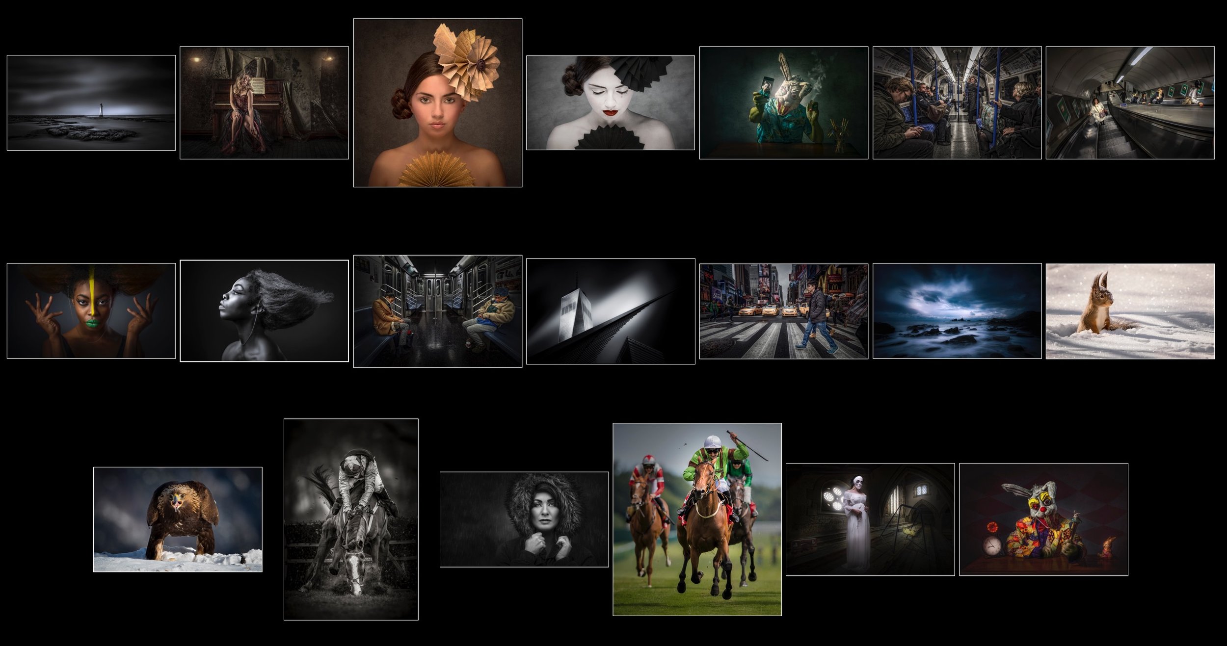 Accepted images into the Yorkshire International Photography Exhibition 2016