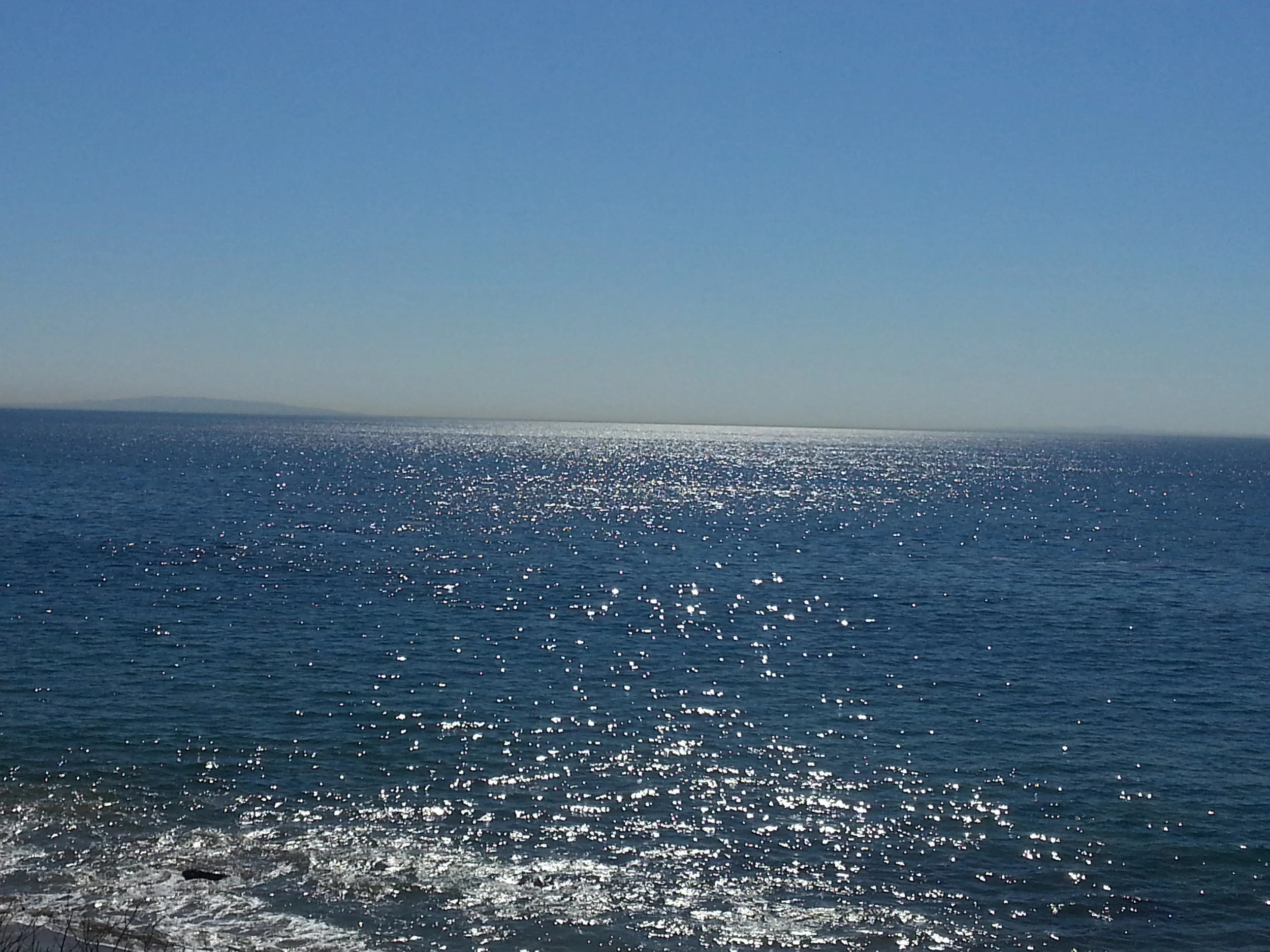 NOT A BAD VIEW WHILE MAKING A DELIVERY, HUH? :)&nbsp; SOMEWHERE ALONG PCH, IN SUNNY SO CAL.